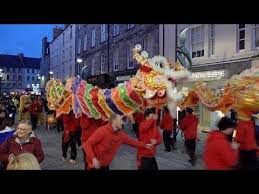 2019 Chinese New Year Parade With Dragon Lions And Ninjas Through The City Of Perth Scotland Youtube Chinese New Year Parade Chinese New Year Scotland