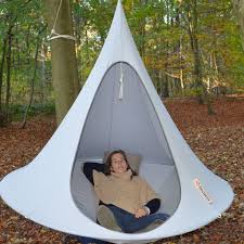 Rings ø 1.80m for cacoon double classic. Double Cacoon Hammock Light Grey Cacoon Hammock Hammock Chair Swinging Chair