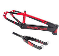 CUADRO /KIT BMX SPEEDCO VELOX EVO ROJO