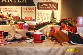Tim hortons original blend, medium roast ground coffee, 100% arabica, 48 ounce canister. Tim Hortons Launches Their Warm Wishes Campaign Christmas Menu Journal And Collections Philippine Primer
