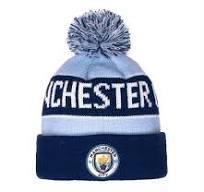 Custom Jacquard Knit POM Beanie with Embroidery Sports Team ...