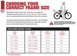 Giant Bike Size Chart All About Bike Ideas