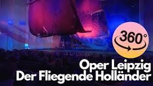 Den stoff für die handlung lieferte die geschichte des niederländischen kapitäns bernard fokke (siehe die sage vom fliegenden holländer). 360 Oper Leipzig Der Fliegende Hollander Youtube