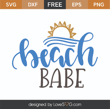 Free Free Love Svg Beach 453 SVG PNG EPS DXF File
