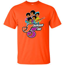 Jackson 5 G200 Gildan Ultra Cotton T Shirt Cool Casual Pride