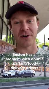 Food delivery services can be convenient, but in Boston they are causing  traffic issues. @Matt Fortin #nbc10boston #boston #massachusetts #food  #delivery #news
