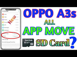 If you only want apps to be stored on the card, select use as internal storage for apps only. Oppo A3s Android Phone Ke App Ko Sd Card Me Kaise Move Kare 1 Youtube