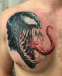 Venom Tattoo Tatuaje De Venom Tatuaje Joker Comics Y Dibujos Animados