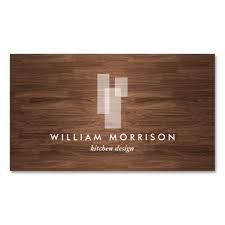 Modern Architectural Blocks Logo Ii On Woodgrain Business Card Zazzle Com Interior Designer Business Card Business Card Maker Wood Business Cards