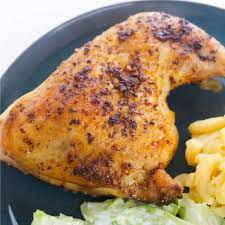 In a bowl, toss chicken thighs with olive oil and lemon juice; Baked Chicken Leg Quarters Feast For A Fraction