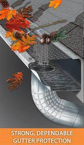 The guards are attached to the front lip of the gutter and screwed into the fascia. Gutter Guards Gutter Covers Zimmerman S Roofing Llc