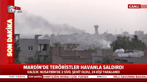 Çok sayıda ölü ve yaralı var. Son Dakika Mardin De Teroristler Havanla Saldirdi 2 Sehidimiz Var A Haber Youtube