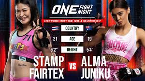 INSANE Striking Display From Stamp Fairtex & Alma Juniku 🤩🔥 - YouTube