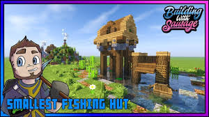 Minecraft Building With Sausage Smallest Fishing Hut Vanilla Tutorial 1 12 Youtube Minecraft Minecraft Medieval Minecraft Crafts