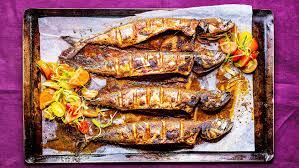 1x squid (cleaned and cut into rings) · 300g cherry tomatoes · 3 spring onions (chopped) · 1 rasher of bacon (cut into chunks) or pancetta cubes · 1 . Recipes Six Delicious Fish Dishes From The Restaurant J Sheekey Weekend The Times