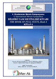 Maybe you would like to learn more about one of these? Pdf 4 Uluslararasi Mersin Sempozyumu Bildiri Tam Metinleri Kitabi Kitap 4 Durmus Ali Arslan Aliarslan Academia Edu