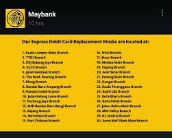 Rahaautomaat shah alam, selangor, malaisia maybank aadress kommentaare veebisait maybank. Tukar Kad Bahru Maybank Siapa Siapa Saya Orang Johor Facebook