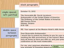 Find the line spacing menu and select double from the list. How To Address A Letter To An Embassy 13 Steps With Pictures