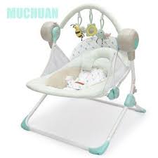 Electric Baby Swing Music Rocking Chair Automatic Cradle Baby Gear City Baby Cradle Swing Baby Sleeping Basket Baby Swings
