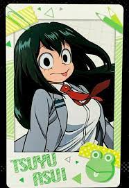 Tsuyu Asui My Hero Academia Snap Bromide Shueisha Japanese Anime Card  RareFS | eBay