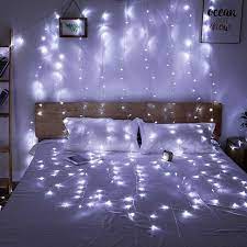 0 out of 5 stars, based on 0 reviews current price $11.99 $ 11. Window Curtain String Light 3 X 3m 300 Leds Starry Fairy Lights For Wedding Party Home Garden Bedroom Outdoor Indoor Wall Decorations Warm White Blue Multi Color White Linkable 220 240 V 1pc 7174877 2021 27 59