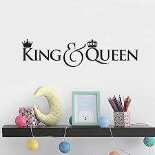 Well you're in luck, because here they come. Headboard Diy Vinyl Wall Decals King And Queen Crown Wall Decor Sticker Home Decoration Bedroom Art Decal Gift For Couple Buy At The Price Of 5 98 In Aliexpress Com Imall Com