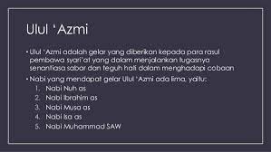 Mari mengenal rasul rasul allah sub tema : Apa Saja Keteladanan Dari Rasul Ulul Azmi Brainly Co Id