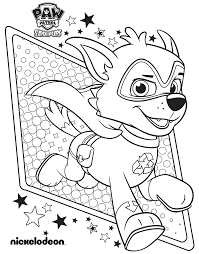 Parents who want to introduce pets such as a dog can download paw patrol coloring pages. Free Printable Paw Patrol Coloring Pages For Kids