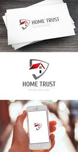 Home Trust Logo Template By Empativo On Envato Elements Logo Templates Trust Logo Templates