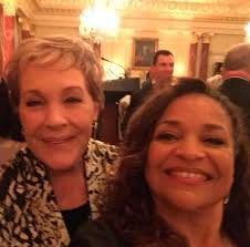 Me and Dame Julie Andrews at the Kennedy Center Honors!