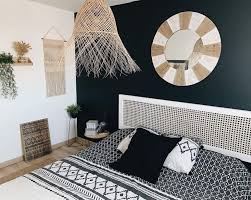 This space by @oh.eight.oh.nine is giving me so much inspo for my own master refresh. The Top 83 Black And White Bedroom Ideas Interior Home And Design