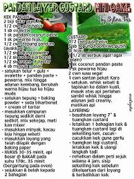 Ady greatsword empire kitchen recipes: Pandan Layer Custard Mini Cake Cake Recepies Cake Recipes Pandan Layer Cake
