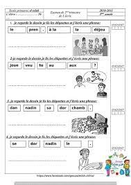Le deal à ne pas rater : Evaluation Pour 3eme Annee Apprendre Le Francais Facebook