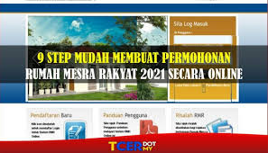 Tidak dibenarkan kerana syarat utama adalah perlu mendapatkan kebenaran. Rumah Mesra Rakyat Rmr 9 Step Mudah Membuat Permohonan Secara Online Tcer My