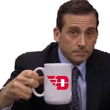 MICHAEL SCOTT DAYTON" Sticker for Sale by abbymoriartyy