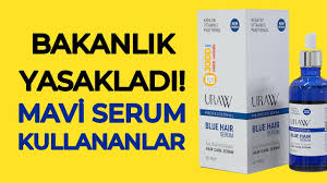 sahte mavi serum yorumlari ve uraw kozmetik mavi su kullananlar youtube