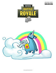 Plus, it's an easy way to celebrate each season or special holidays. Brite Llama Fortnite Coloring Page Super Fun Coloring