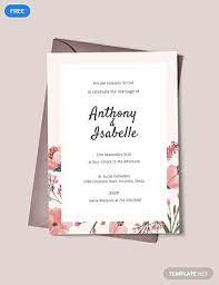 Blank Wedding Invitation Template Free Pdf Word Psd Apple Pages Illustrator Publisher Outlook Blank Wedding Invitation Templates Free Wedding Invitation Templates Wedding Invitation Templates