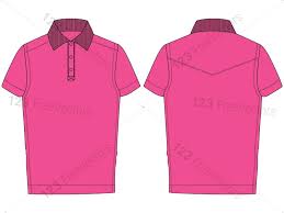 Men S Collar T Shirt Template Vector And Psd Pack 01 Shirt Template Shirts Collar Tshirt