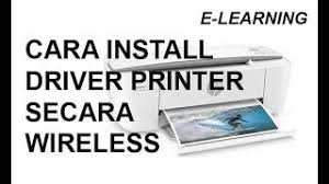 Tips for better search results. Cara Install Driver Printer Hp Secara Wireless E Learning Youtube