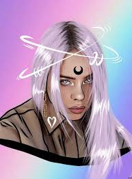 Dessin Billie Eilish