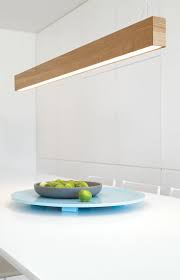 ledlux nord rectangle up down led pendant in teak lampes de cuisine suspendus photos de cuisine meuble cuisine
