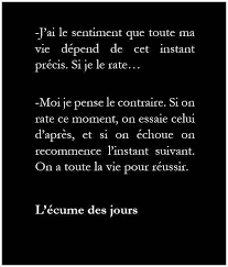 L Ecume Des Jours Citation Citations Sur Les Mots Mots Inspirants