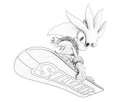 Ausmalbilder Sonic 118 Schwarz Weiss Bilder Drucken Sie Kostenlos