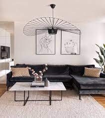 Dark Grey Sofa Ottiu Beyond Upholstery Living Room Scandinavian Grey Sofa Living Room Living Room Decor Apartment