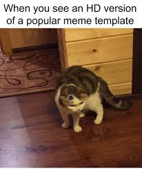 When You See An Hd Version Of A Popular Meme Template Meme