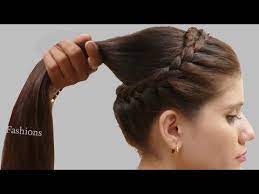 Different Ponytail Hairstyle For Wedding Party Hairstyles For School College Ponytail Hairstyles Easy Wedding Party Hairstyles Wedding Ponytail Hairstyles