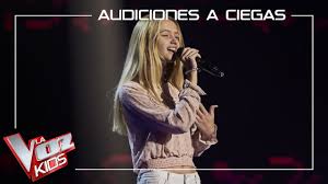 Eva gonzález es la presentadora de la voz kids por segunda vez consecutiva. Maria Baro Canta Perfect Audiciones A Ciegas La Voz Kids Antena 3 2021 Youtube