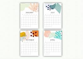 2021 Calendar Printable Monthly Planner Inserts Cute Quirky Modern Wall Calendar Instant Download Print A4 And Letter Calendar Decal Custom Decals Decal Design
