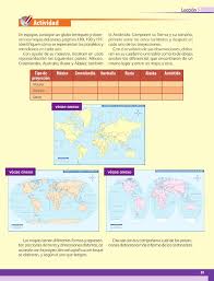 Libro sep del alumno geografía quinto grado. Para Que Me Sirven Los Mapas Bloque I Leccion 3 Apoyo Primaria